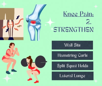 knee pain 2. strength